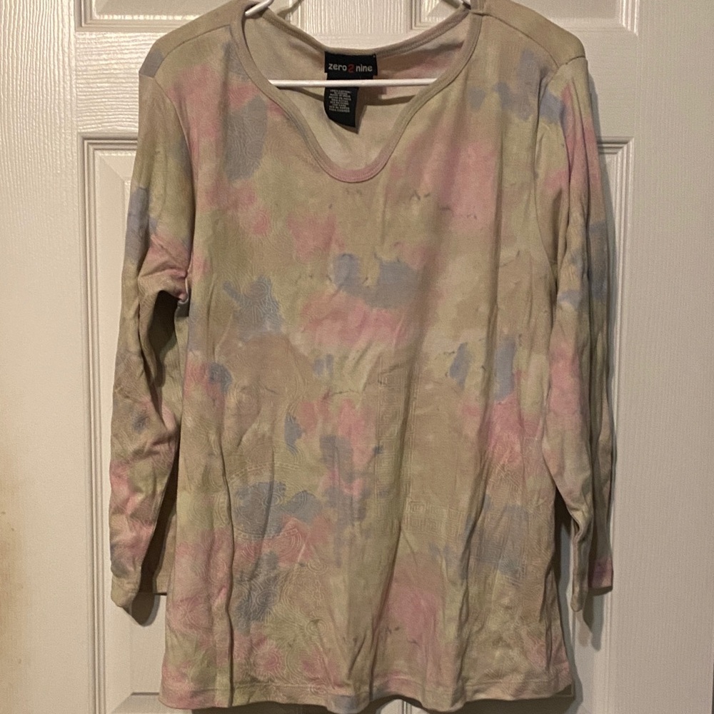 Multicolor Maternity Top